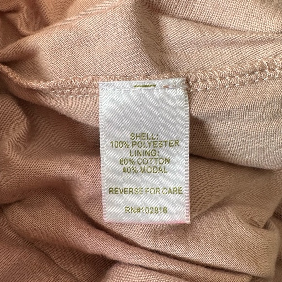 Garnet Hill Tan Blush Tulle Ballerina Midi Skirt size XL - Picture 8 of 10